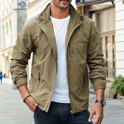 Clifford | Men's Lightweight Hooded Rain Jacket