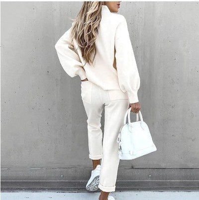 Vera | Women's Knit Jumper and Jogger Lounge Set