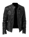 Archer | Men's Faux Leather Biker Jacket