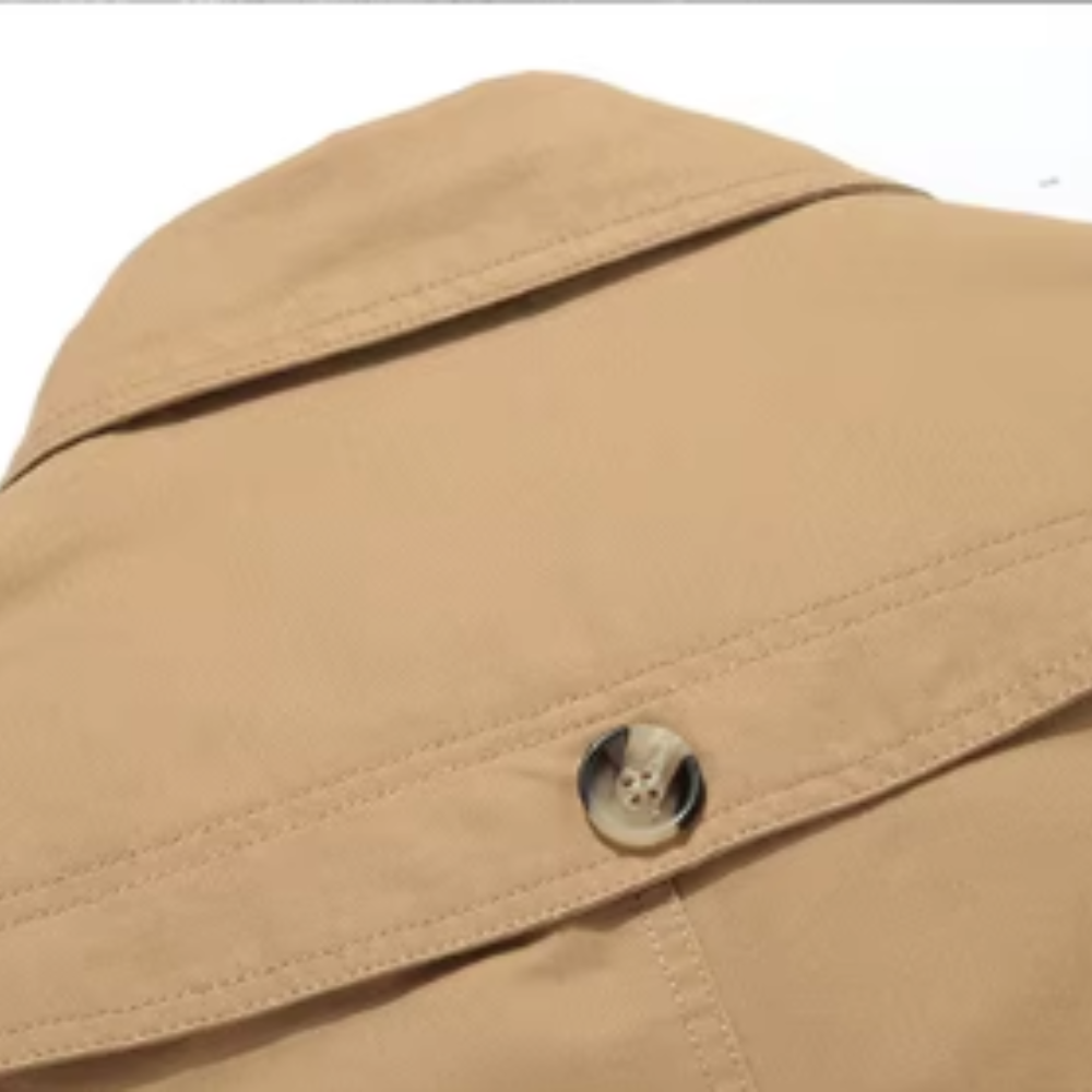 Atticus | Men's Padded Fleece-Lined Trench Coat