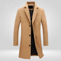 Augustine | Men's Long Wool-Blend Overcoat