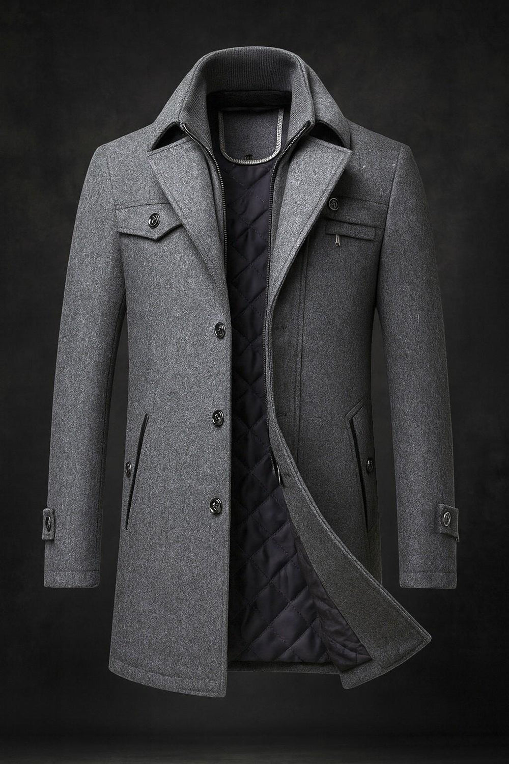 Beckett | Men's Wool Overcoat