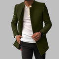 Bennett | Men's Long Stand Collar Overcoat