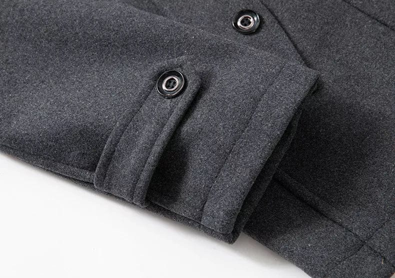 Bertram | Men's Padded Stand Collar Coat