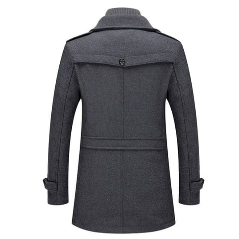 Bertram | Men's Padded Stand Collar Coat