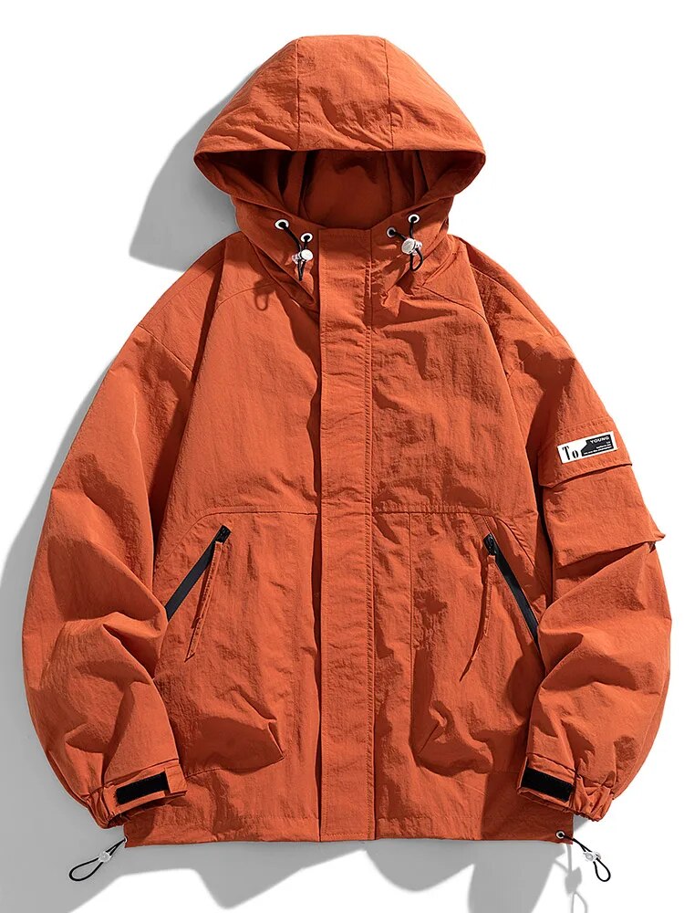 Booker | Men's Hooded Windbreaker Jacket