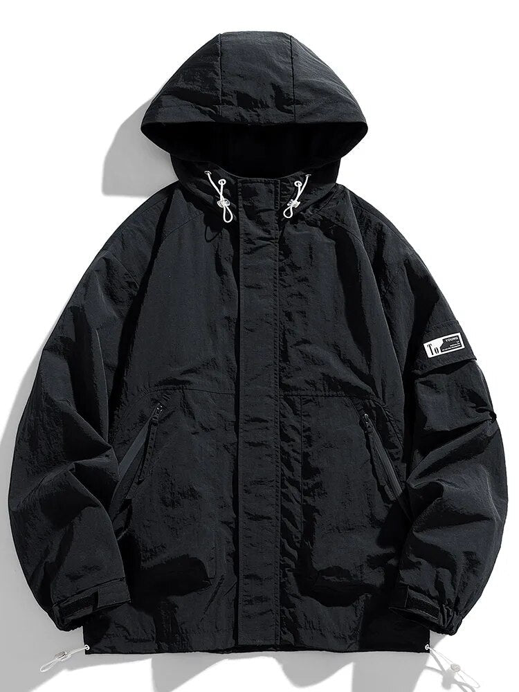 Booker | Men's Hooded Windbreaker Jacket