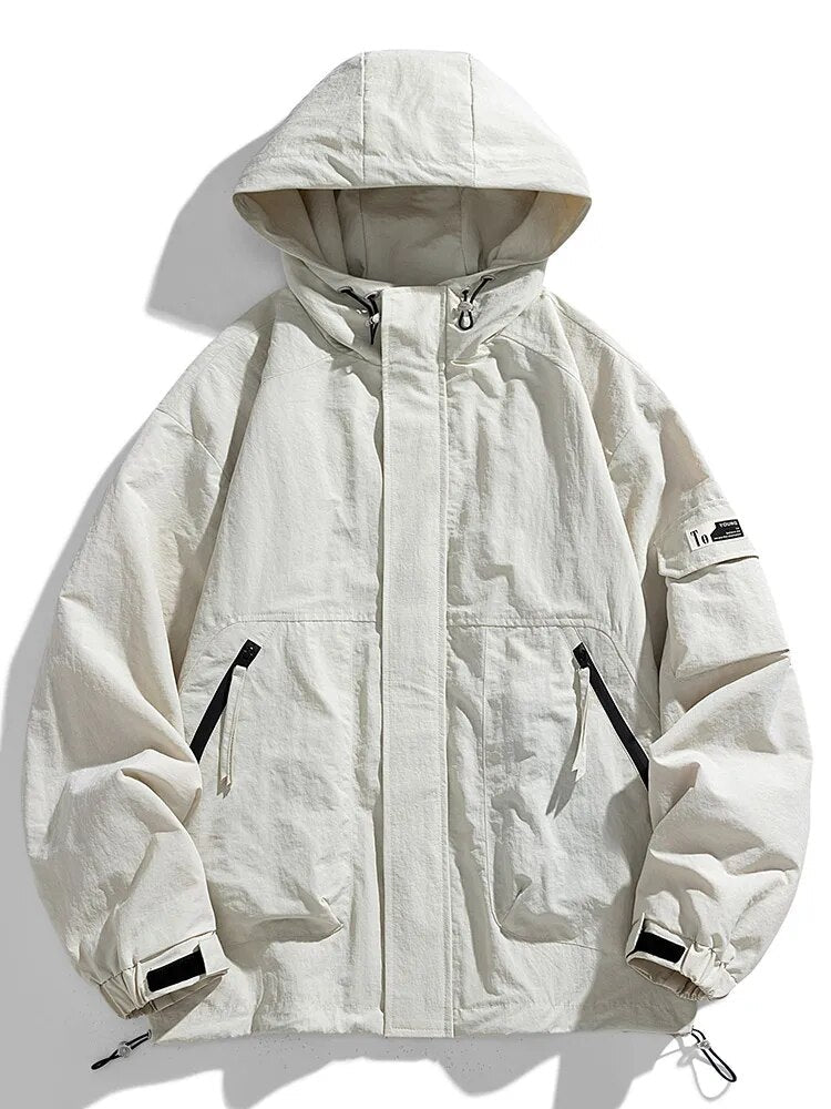Booker | Men's Hooded Windbreaker Jacket
