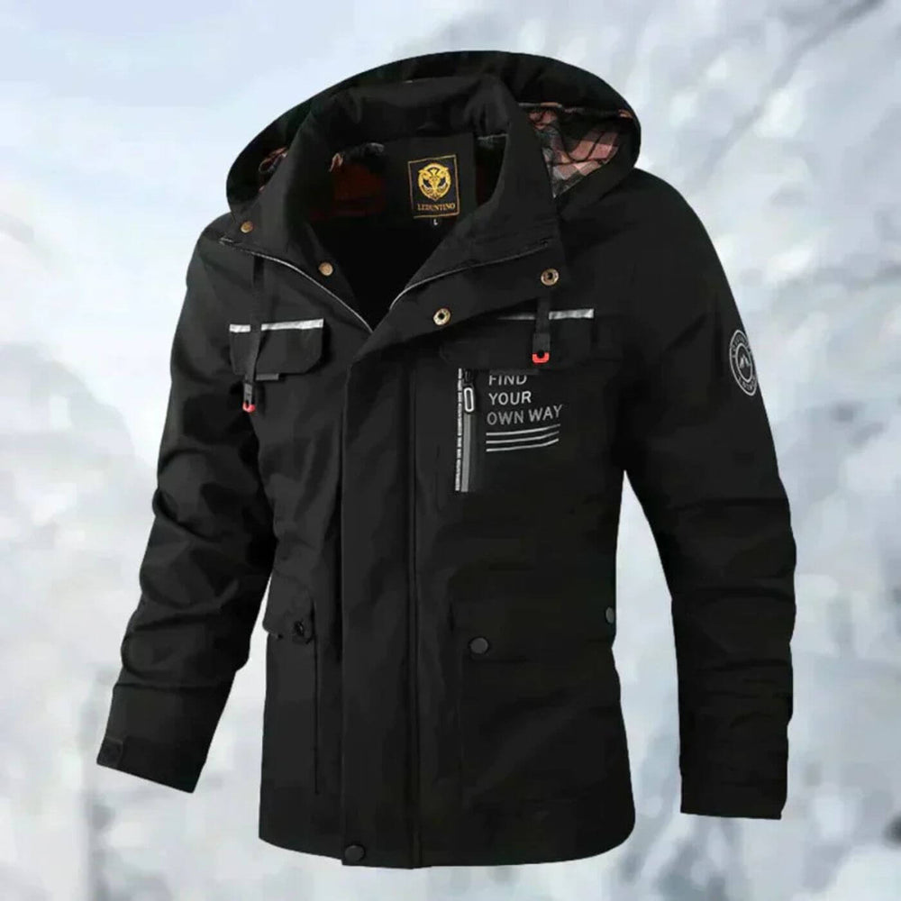 Brooks | Men's Waterproof Hooded Rain Jacket