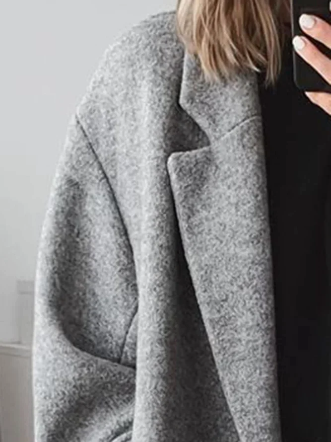 Camilla | Women's Long Oversized Wool-Blend Coat
