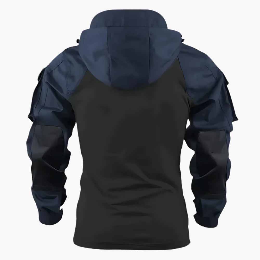 Casper | Men's Tactical Quarter-Zip Hooded Jacket