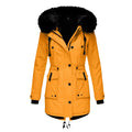 Cassia | Women's Faux Fur Hooded Parka Coat