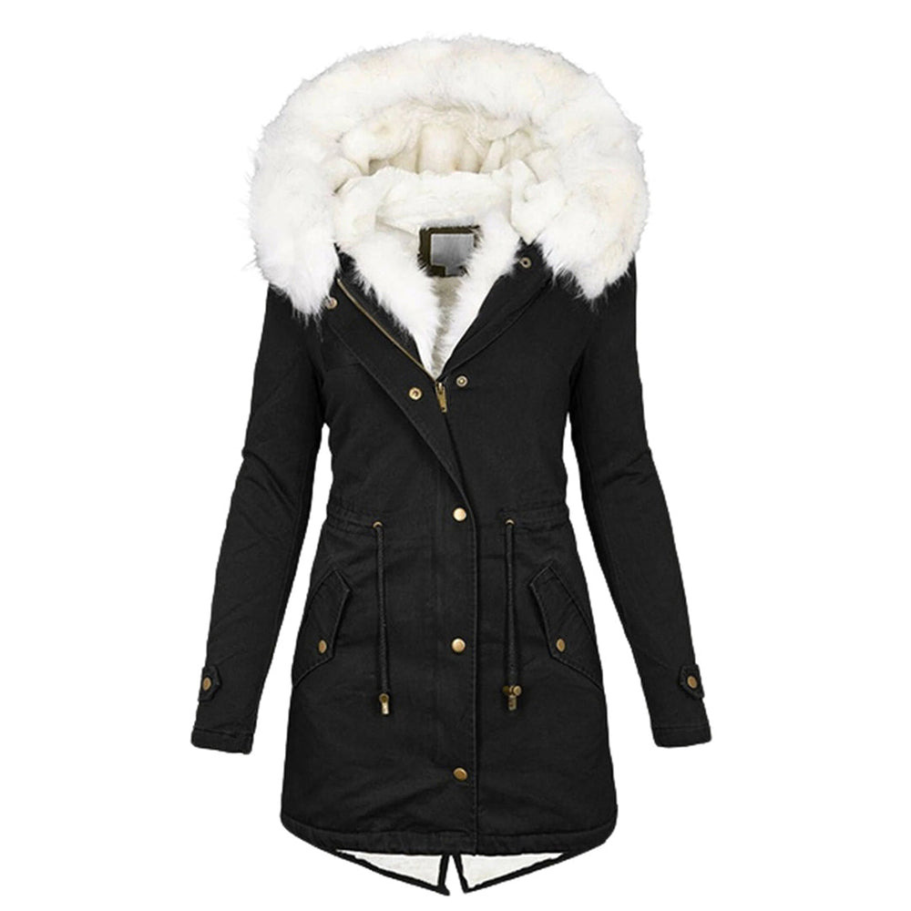 Cecily | Women's Fleece-Lined Hooded Coat