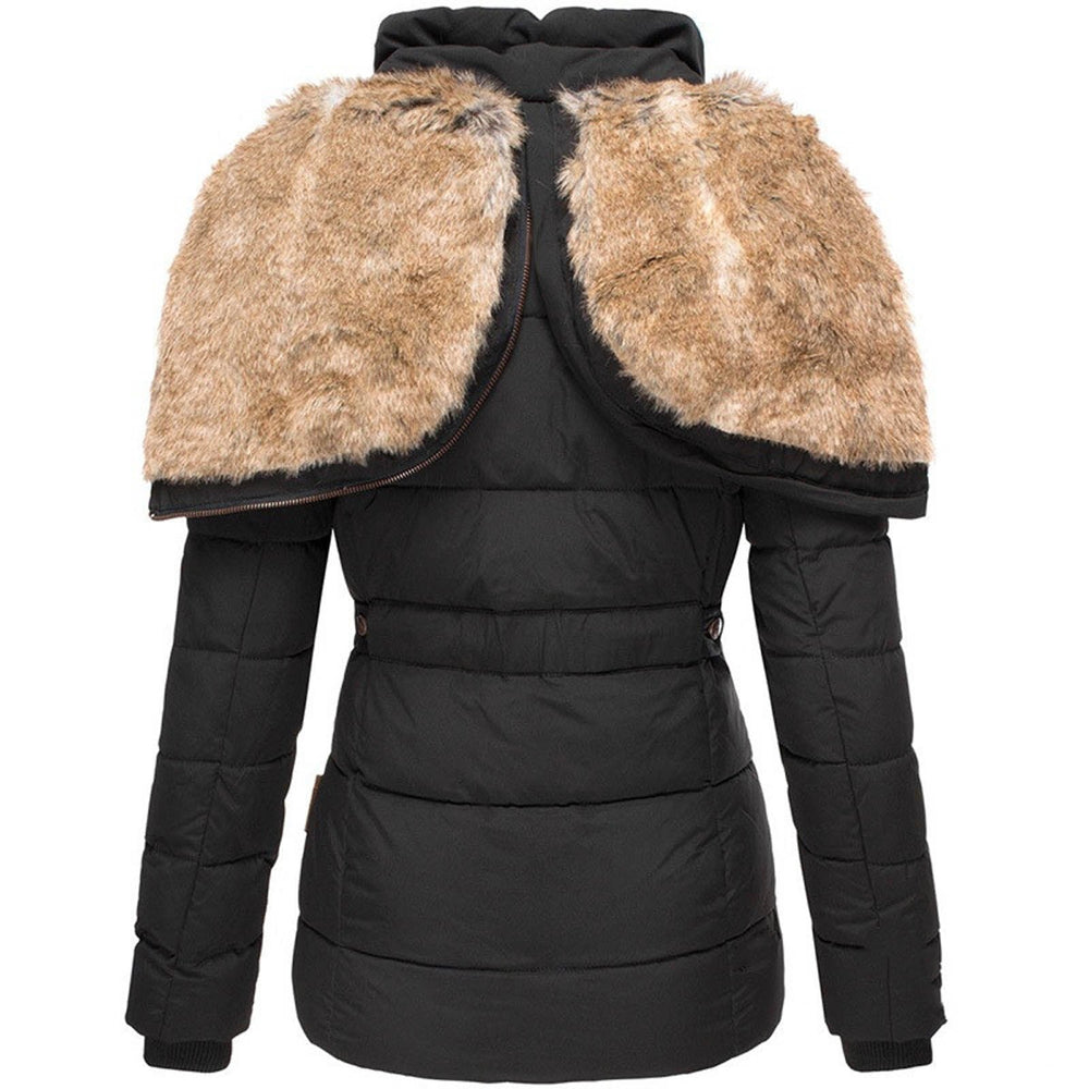 Celeste | Women's Faux Fur Hooded Puffer Jacket