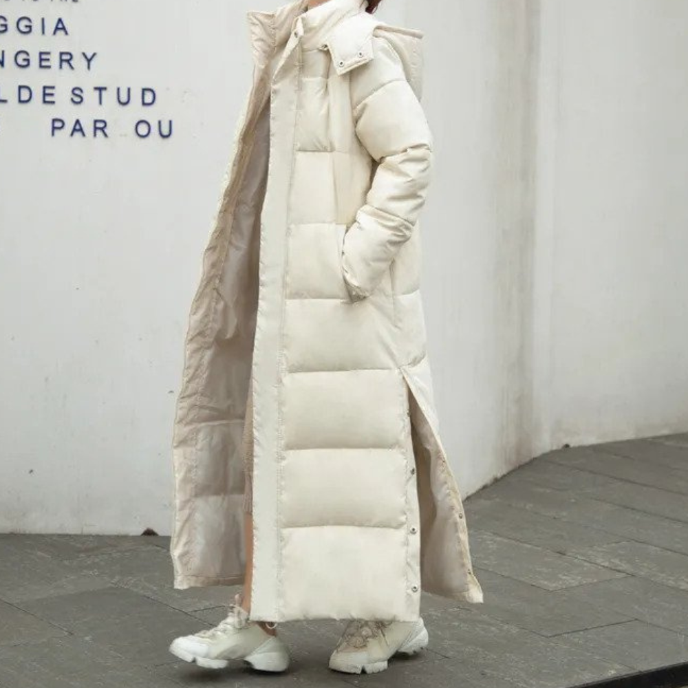 Charlotte | Women's Long Quilted Puffer Coat