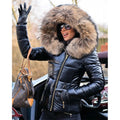 Clementine | Women's Faux Fur Hooded Puffer Jacket