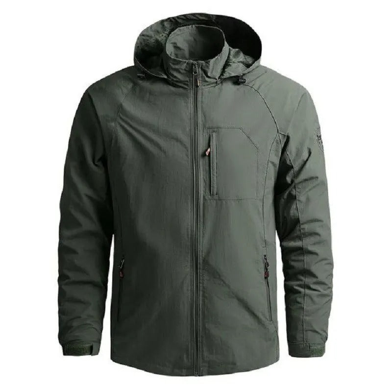 Clifford | Men's Lightweight Hooded Rain Jacket