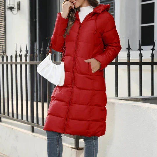 Colette | Women's Long Hooded Down Puffer Coat
