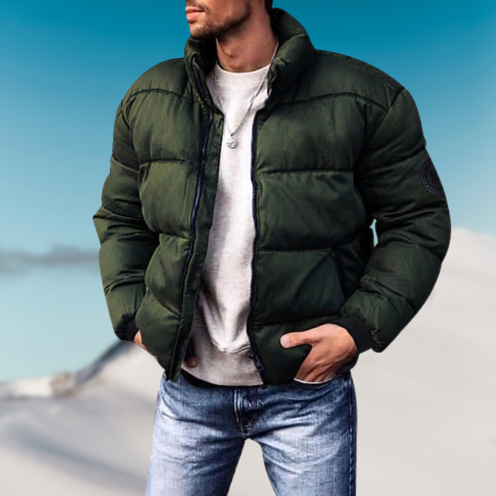 Crawford | Men's Stand Collar Down Puffer Jacket