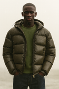 Dalton | Men's Glossy Hooded Down Puffer Jacket
