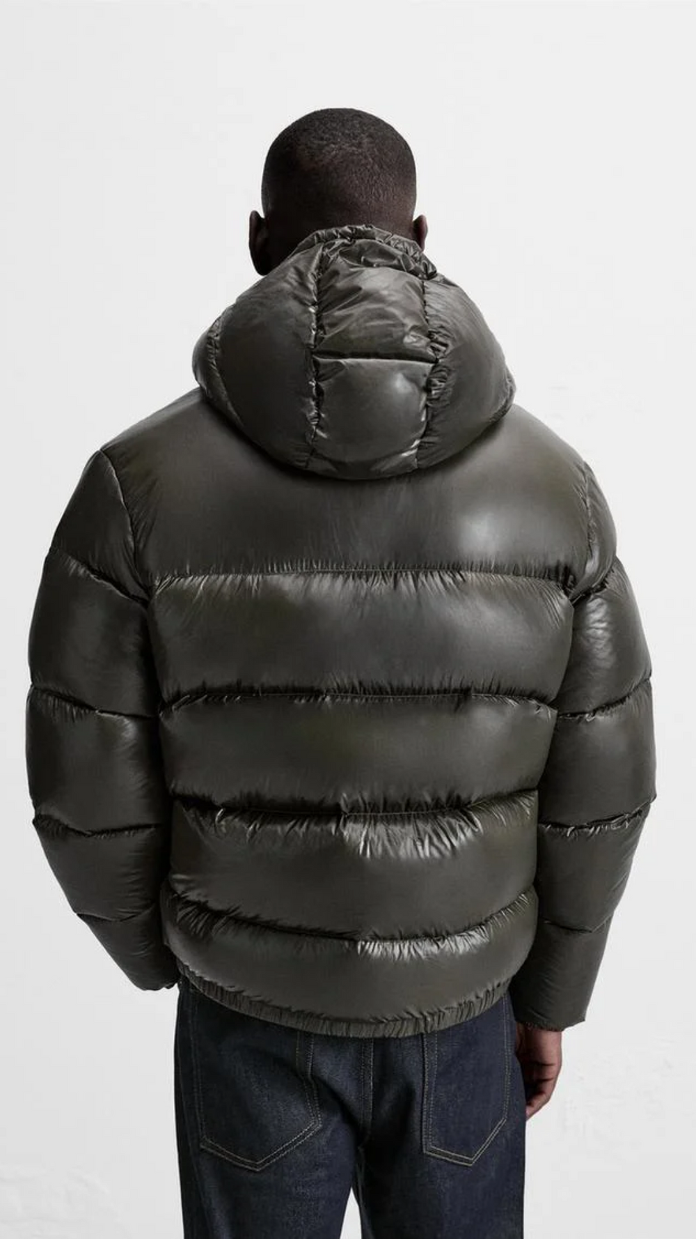 Dalton | Men's Glossy Hooded Down Puffer Jacket