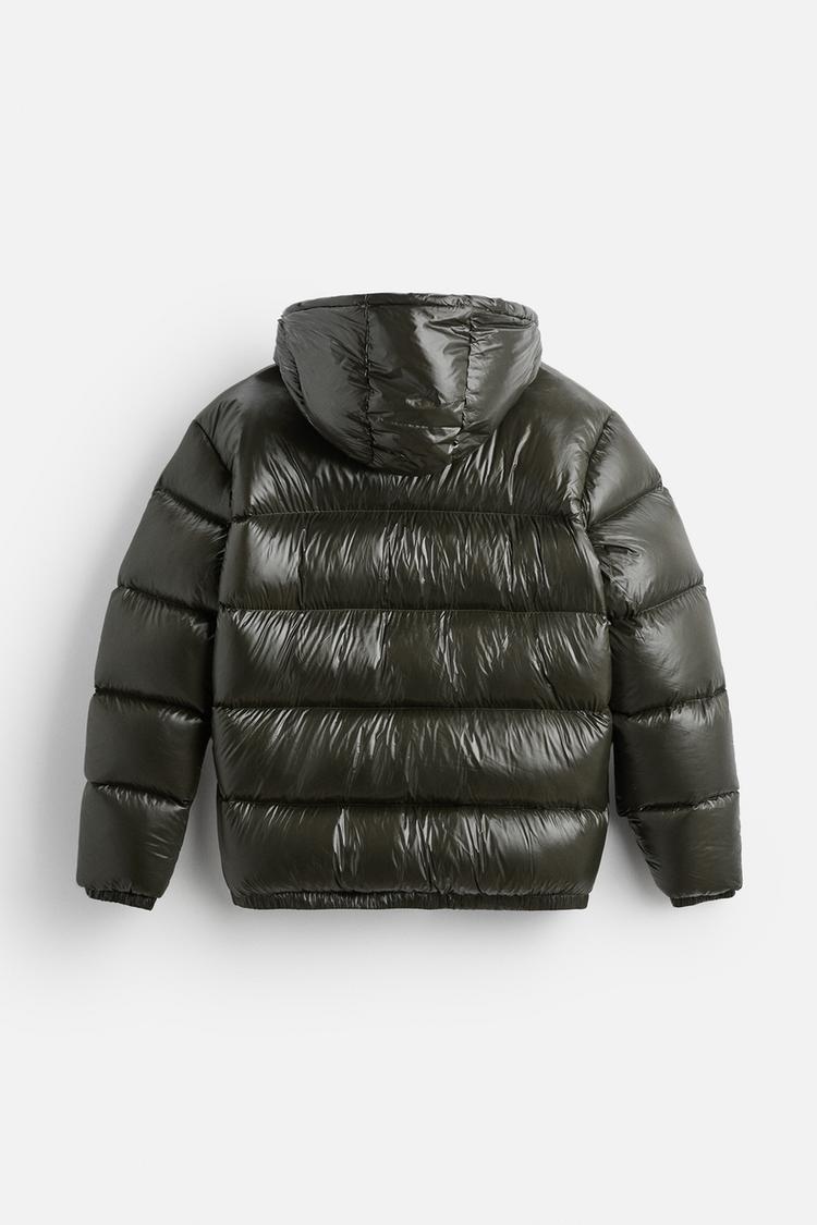 Dalton | Men's Glossy Hooded Down Puffer Jacket