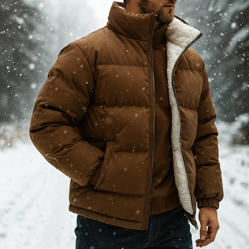 Darius | Men's Fleece-Lined Down Puffer Jacket