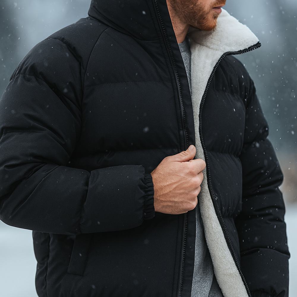 Darius | Men's Fleece-Lined Down Puffer Jacket