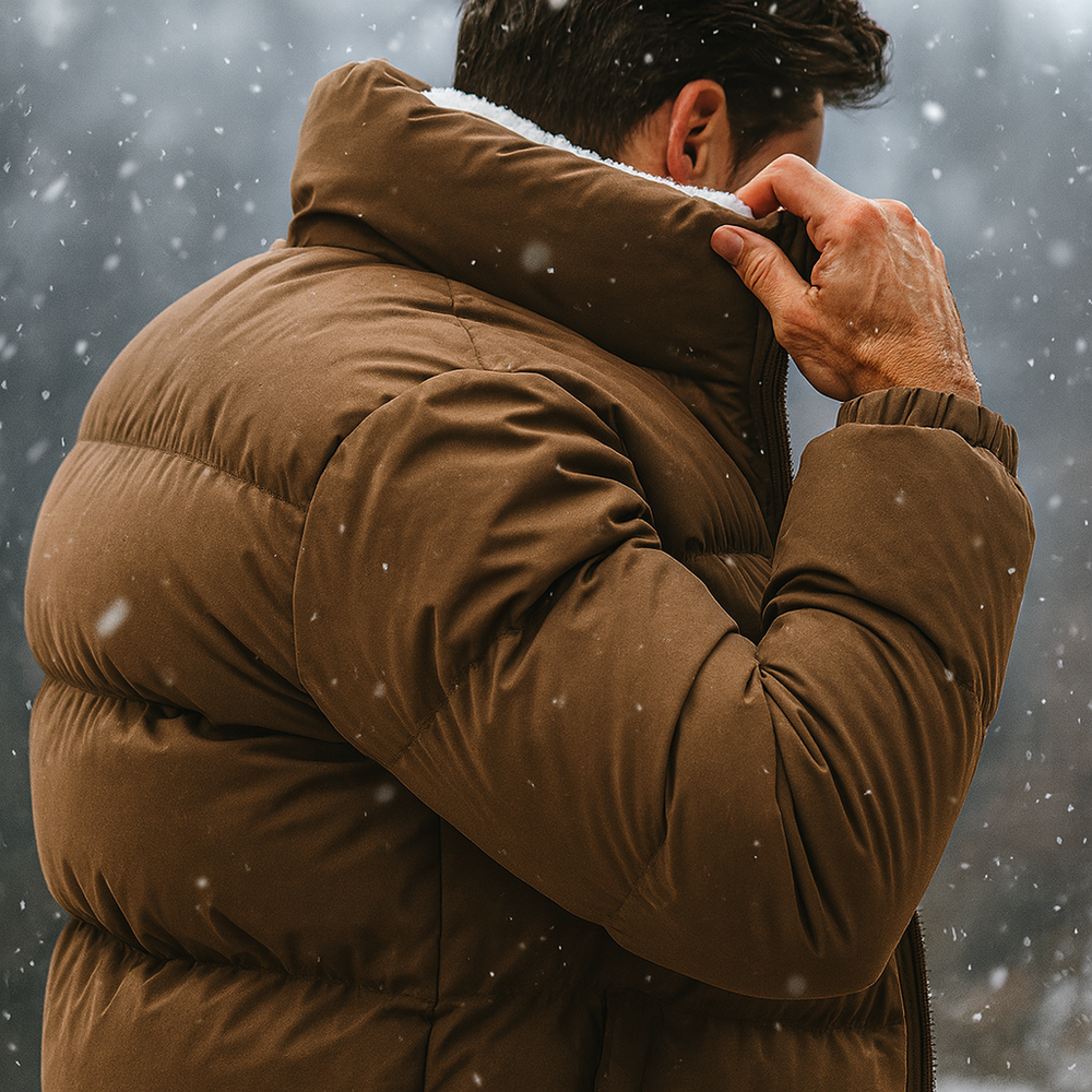 Darius | Men's Fleece-Lined Down Puffer Jacket