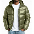 Declan | Men's Quilted Hooded Puffer Jacket