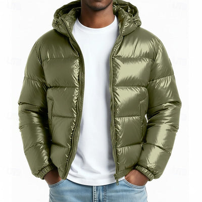 Declan | Men's Quilted Hooded Puffer Jacket