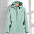 Della | Women's Hooded Softshell Rain Jacket