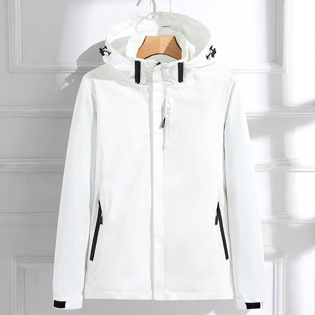 Della | Women's Hooded Softshell Rain Jacket