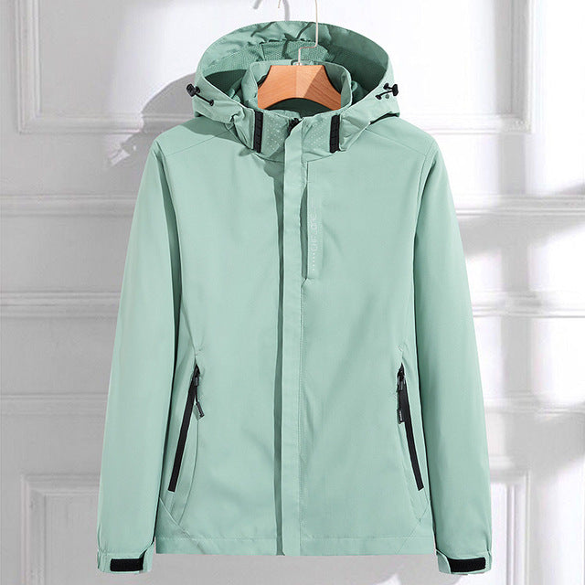 Della | Women's Hooded Softshell Rain Jacket