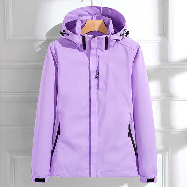 Della | Women's Hooded Softshell Rain Jacket