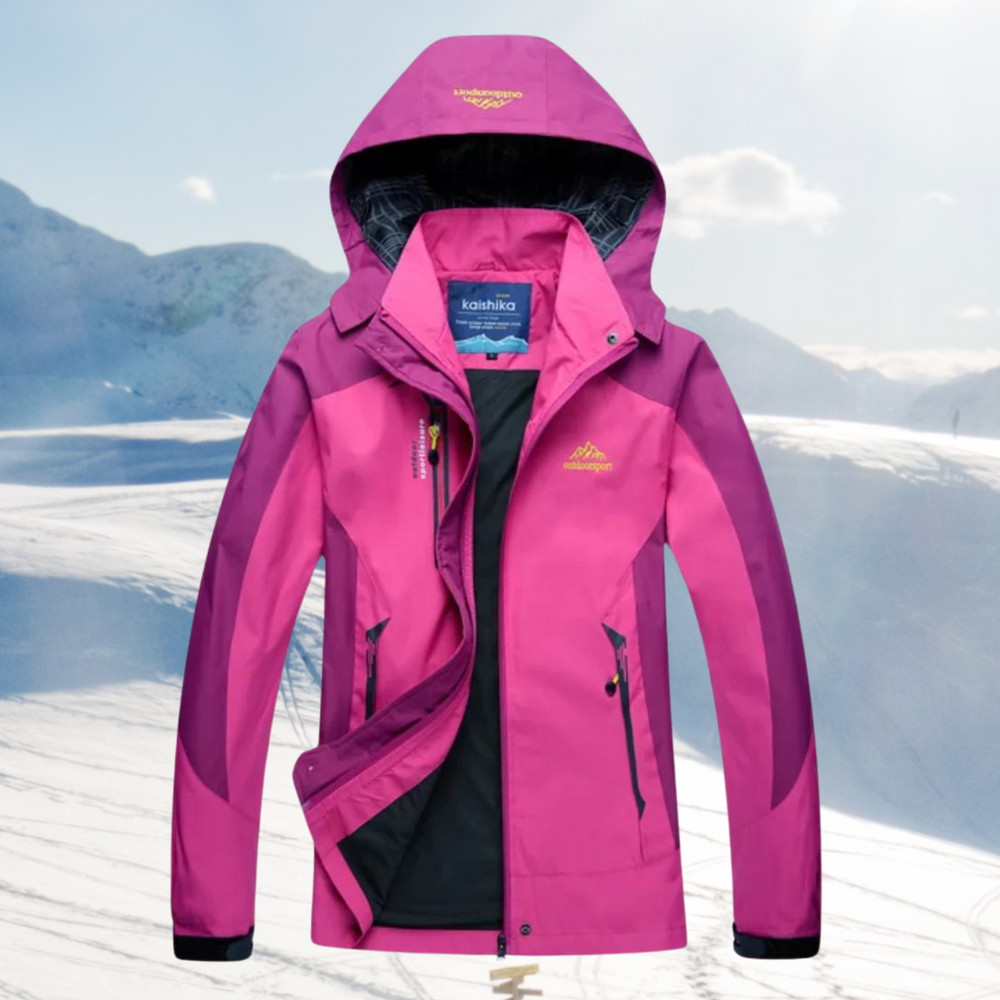 Delphine | Women's Waterproof Hooded Hiking Jacket