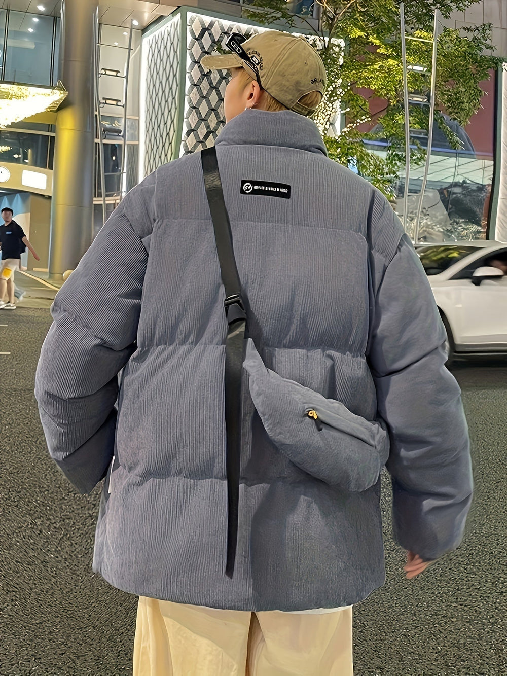 Duncan | Men's Corduroy Puffer Jacket