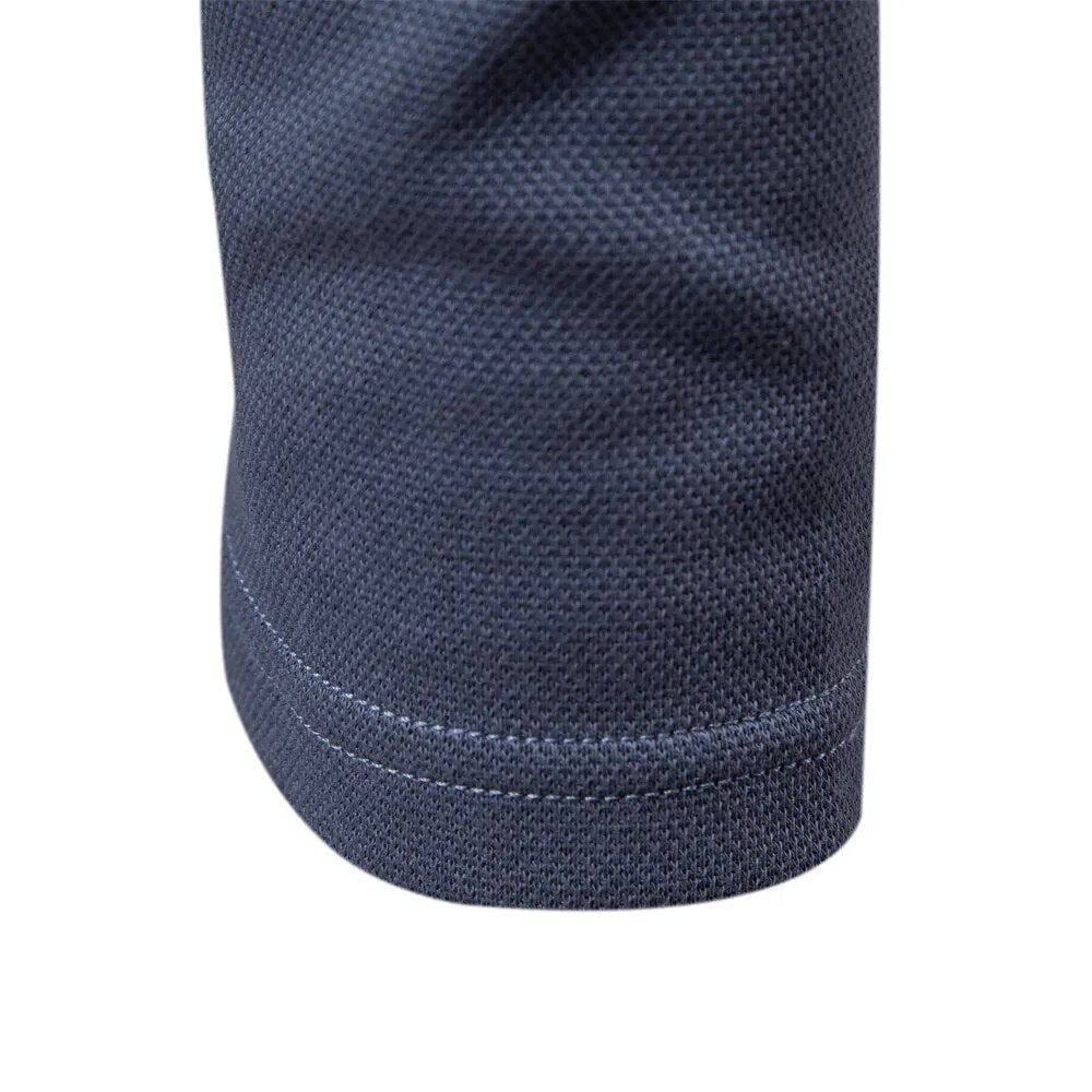 Eamon | Men's Long Sleeve Polo Collar Jumper