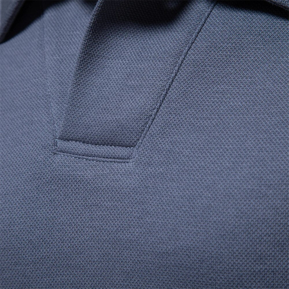 Eamon | Men's Long Sleeve Polo Collar Jumper