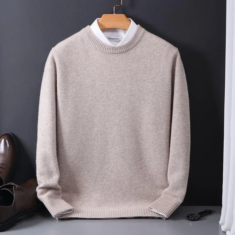 Elias | Men's Cashmere Crew Neck Jumper