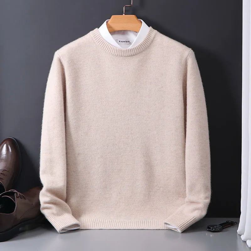 Elias | Men's Cashmere Crew Neck Jumper