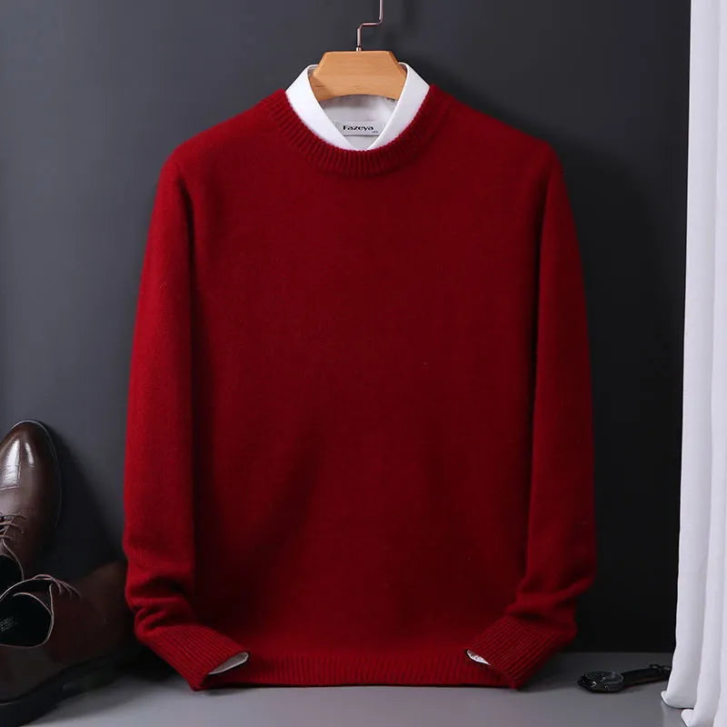 Elias | Men's Cashmere Crew Neck Jumper
