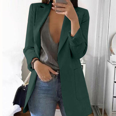 Elise | Women's Casual Open Front Blazer