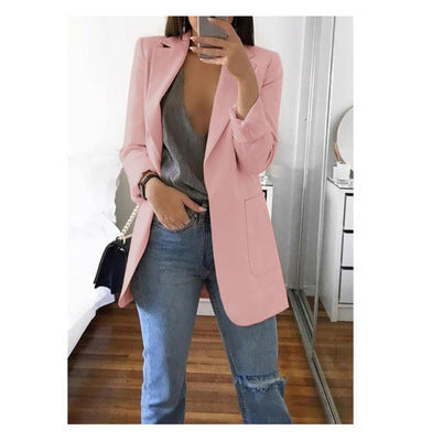 Elise | Women's Casual Open Front Blazer