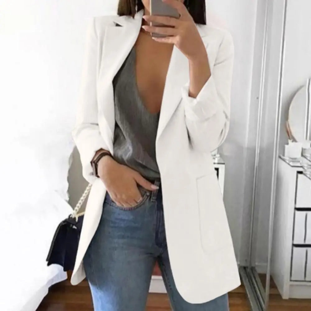 Elise | Women's Casual Open Front Blazer