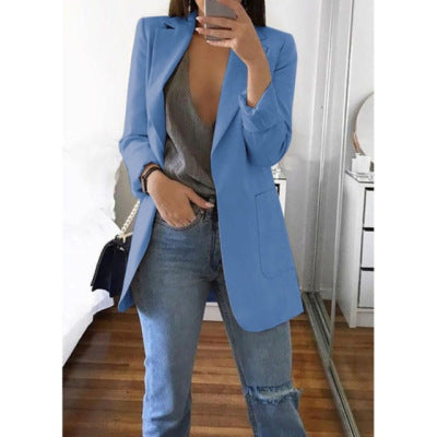 Elise | Women's Casual Open Front Blazer