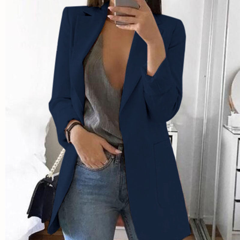 Elise | Women's Casual Open Front Blazer