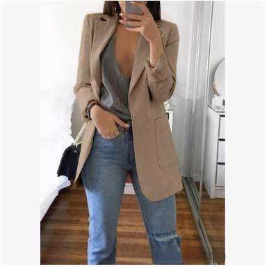 Elise | Women's Casual Open Front Blazer