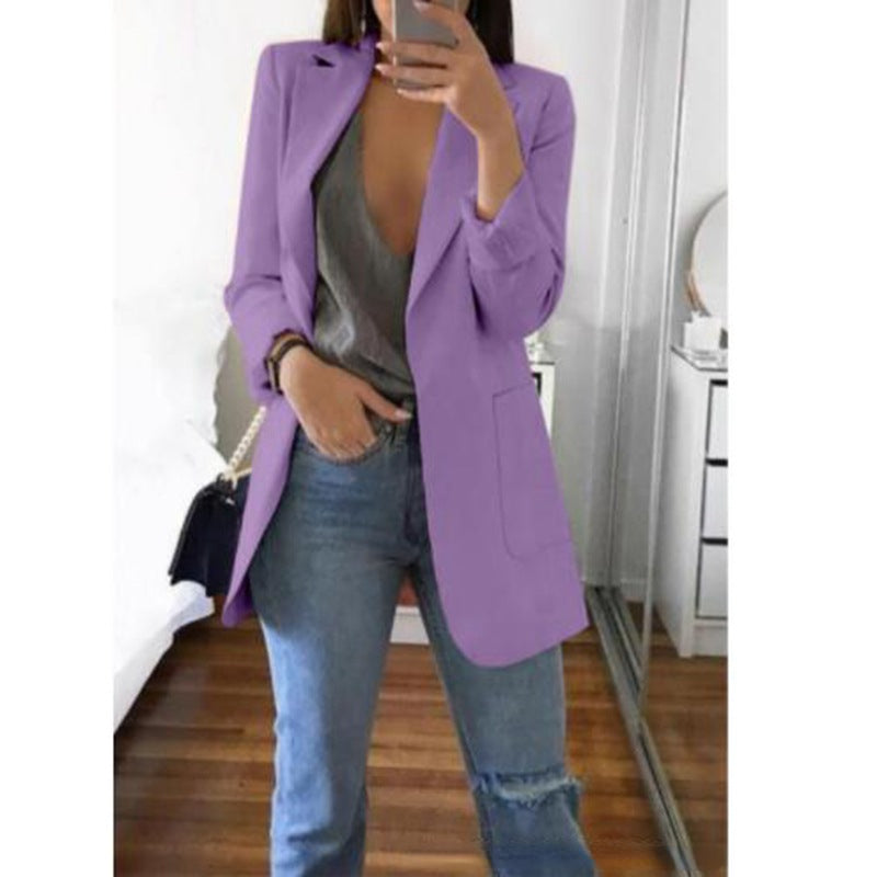 Elise | Women's Casual Open Front Blazer