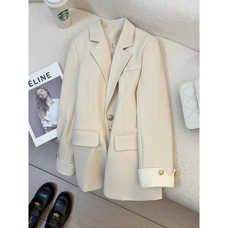 Elowen | Women's Contrast Cuff Tailored Blazer